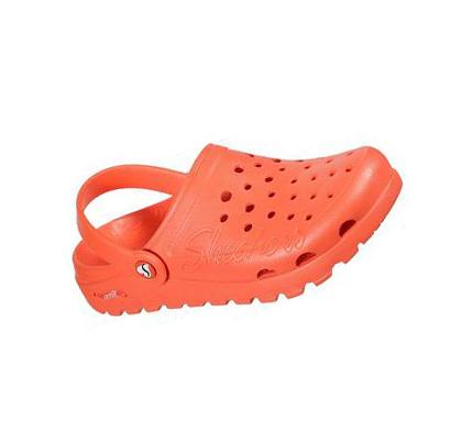 Zapatillas Sin Cordones Skechers Foamies: Arch Fit Footsteps - Pure Joy Mujer Naranjas | CL5804L