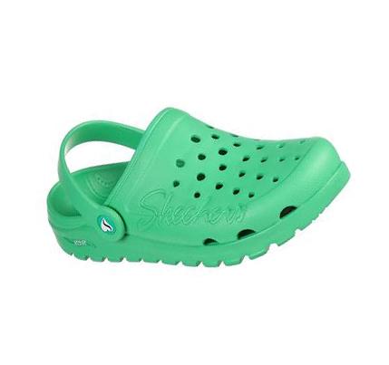 Zapatillas Sin Cordones Skechers Foamies: Arch Fit Footsteps - Pure Joy Mujer Verde | CL58290