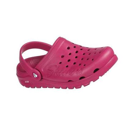 Zapatillas Sin Cordones Skechers Foamies: Arch Fit Footsteps - Pure Joy Mujer Fucsia | CL5854W