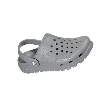 Zapatillas Sin Cordones Skechers Foamies: Arch Fit Footsteps - Pure Joy Mujer Gris | CL5879P
