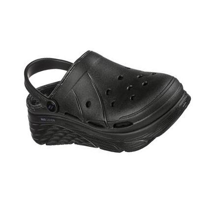 Zapatillas Sin Cordones Skechers Foamies: Max Cushioning Forro - Whirlwind Mujer Negras | CL7954A