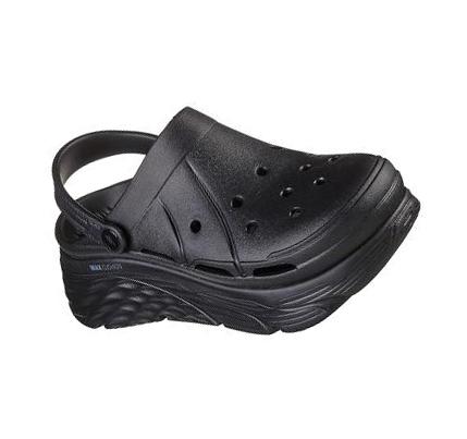 Zapatillas Sin Cordones Skechers Foamies: Max Cushioning - High Tide Mujer Negras | CL8029G
