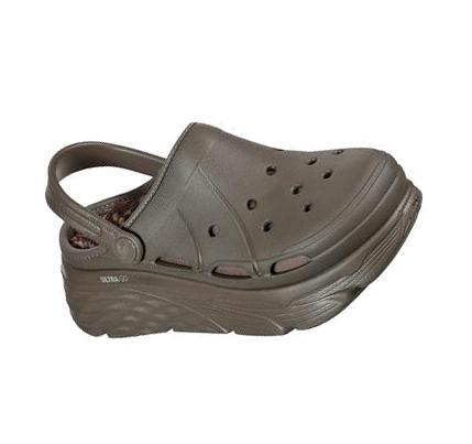 Zapatillas Sin Cordones Skechers Foamies: Max Cushioning Forro - Tiger Eye Mujer Marrones | CLI0710