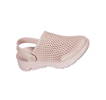 Zapatillas Sin Cordones Skechers Foamies: GOwalk 5 - Sea Scape Mujer Rosas | CLI5218