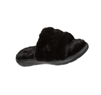 Zapatillas Sin Cordones Skechers GO Lounge: Arch Fit Lounge - Unwind Mujer Negras | CL74545