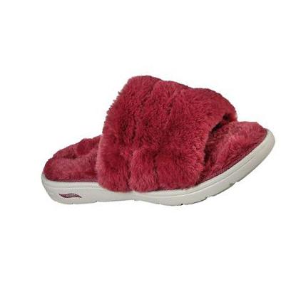Zapatillas Sin Cordones Skechers GO Lounge: Arch Fit Lounge - Unwind Mujer Rojas | CL7479D