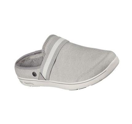 Zapatillas Sin Cordones Skechers GO Lounge: Arch Fit Lounge - Comfy Mujer Gris | CLA704A
