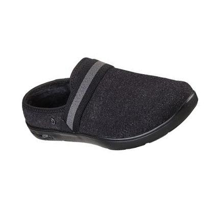 Zapatillas Sin Cordones Skechers GO Lounge: Arch Fit Lounge - Comfy Mujer Negras Gris | CLA729Q