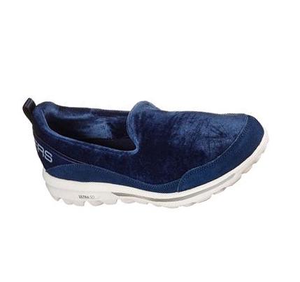 Zapatillas Sin Cordones Skechers GO WALK Classic - Swanky Mujer Azul Marino | CLA804B