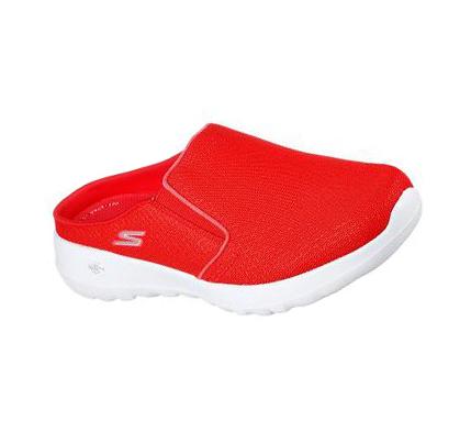Zapatillas Sin Cordones Skechers GOwalk Joy - Lazy Sunday Mujer Rojas | CL6729G
