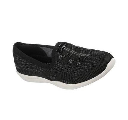 Zapatillas Sin Cordones Skechers Newbury St - Be Adventurous Mujer Negras Blancas | CLA188W