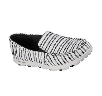Zapatillas Sin Cordones Skechers On-the-GO 2.0 - Paloma Mujer Negras Blancas | CL6338R