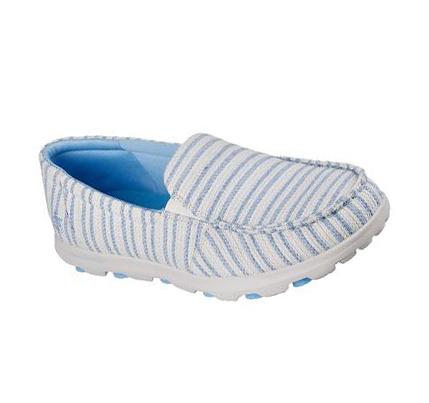 Zapatillas Sin Cordones Skechers On-the-GO 2.0 - Paloma Mujer Azules Blancas | CL6363E