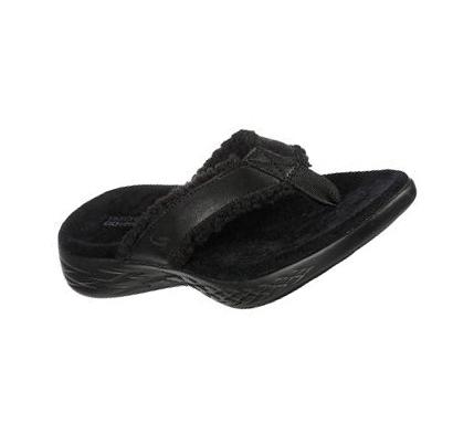 Zapatillas Sin Cordones Skechers On-the-GO 600 Lounge - Cozy Love Mujer Negras | CL77294