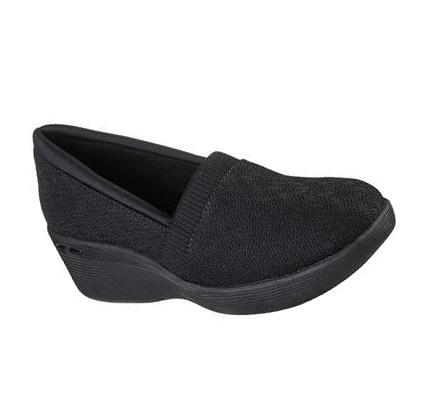 Zapatillas Sin Cordones Skechers Pier-Lite - Hot Seat Mujer Negras | CLA721D