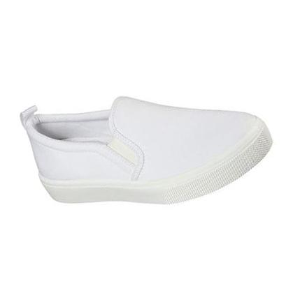 Zapatillas Sin Cordones Skechers Poppy - Everyday Daisy Mujer Blancas | CL4729D