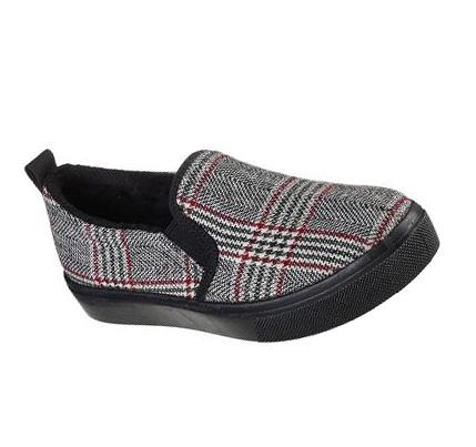 Zapatillas Sin Cordones Skechers Poppy - Herri Mujer Negras Rojas | CLA538C