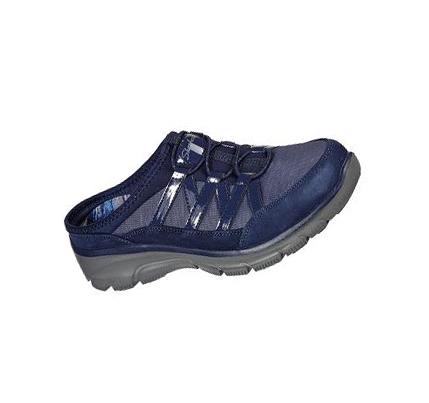 Zapatillas Sin Cordones Skechers Relaxed Fit: Easy Going - In Favor Mujer Azul Marino | CL31794