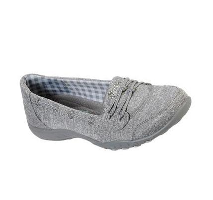 Zapatillas Sin Cordones Skechers Relaxed Fit: Breathe Easy - Good Influence Mujer Gris | CL45290