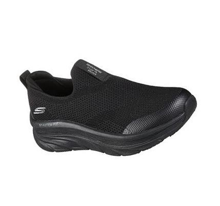 Zapatillas Sin Cordones Skechers Relaxed Fit: D'Lux Walker - Quick Upgrade Mujer Negras | CL7054L