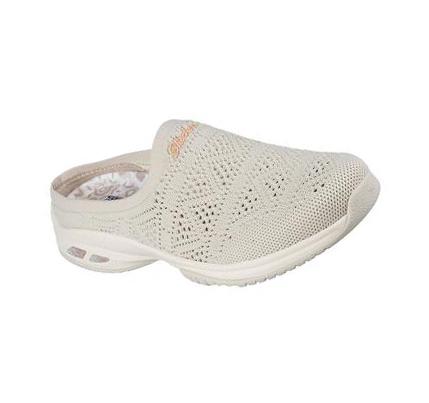 Zapatillas Sin Cordones Skechers Relaxed Fit: Commute Time - In The Clear Mujer Beige | CLA838W