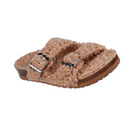 Zapatillas Sin Cordones Skechers Relaxed Fit: Granola - Furry Chic Mujer Marrones | CLA996L
