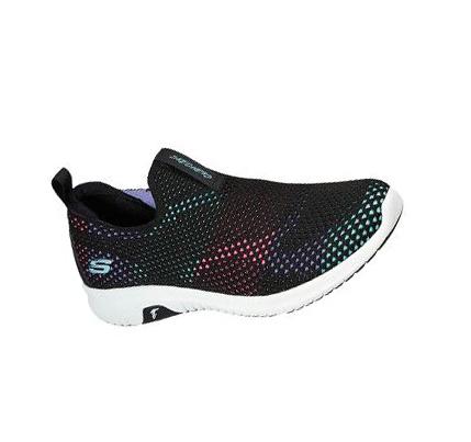 Zapatillas Sin Cordones Skechers Ultra Flex Prime - Wondrous Gain Mujer Negras Multicolor | CL6879B