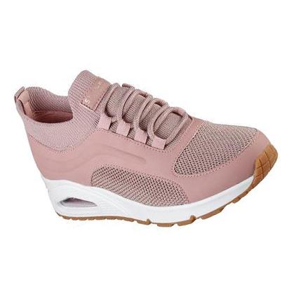 Zapatillas Sin Cordones Skechers Uno - Catch The Light Mujer Moradas | CL4654A