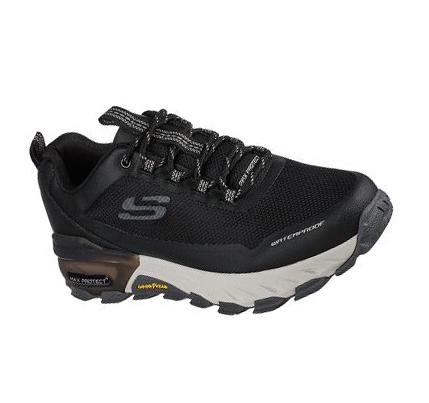 Zapatillas Skechers Max Protect - Fast Pista Hombre Negras Gris | CL59874