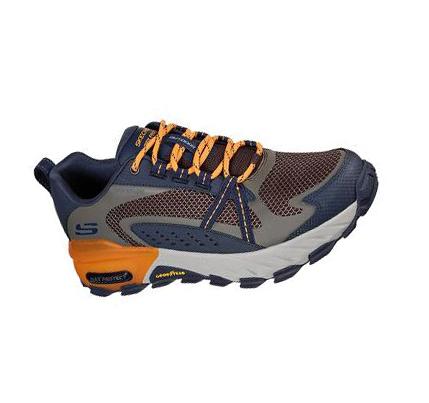 Zapatillas Skechers Max Protect Hombre Azul Marino Multicolor | CL6014L