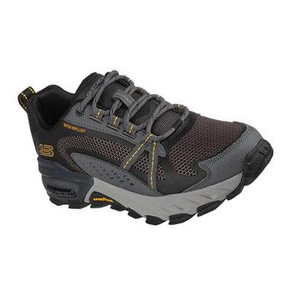 Zapatillas Skechers Max Protect Hombre Negras Gris | CL60370