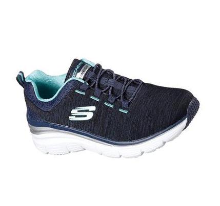 Zapatillas Skechers Moda Fit - Up A Level Mujer Azul Marino | CLI848K