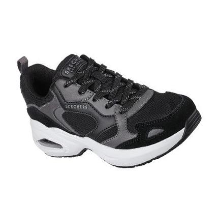 Zapatillas Skechers Muno - Kick It Mujer Negras Gris | CL3048L