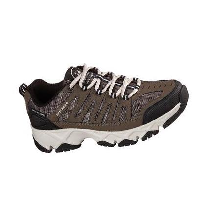 Zapatillas Skechers Relaxed Fit: Crossbar - Stilholt Hombre Marrones | CL39373