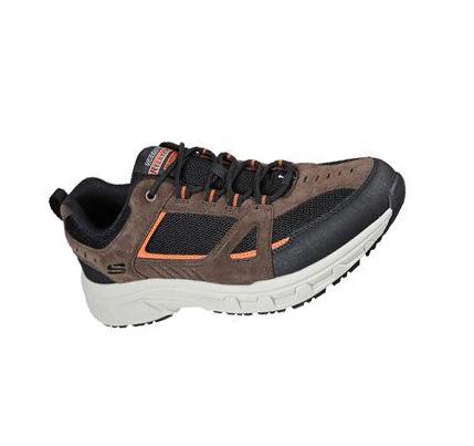Zapatillas Skechers Relaxed Fit: Oak Canyon - Duelist Hombre Chocolate Negras | CL3737E