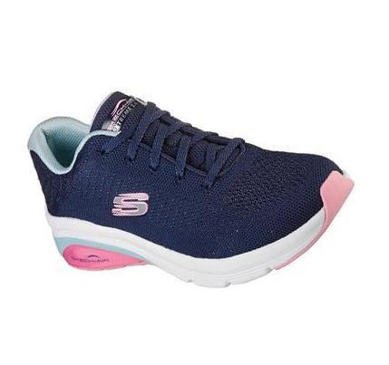 Zapatillas Skechers Skech-Air Extreme 2.0 - Classic Vibe Mujer Azul Marino Rosas | CL4098C