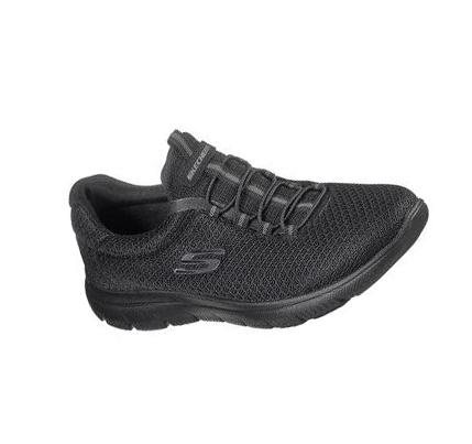Zapatillas Skechers Summits Mujer Negras | CLI049X