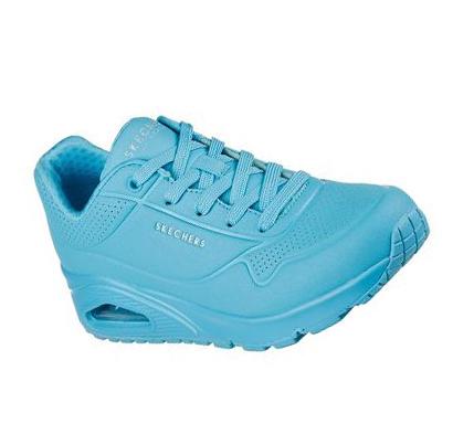 Zapatillas Skechers Uno - Bright Air Mujer Turquesa Claro | CLI549B