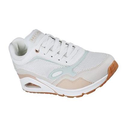 Zapatillas Skechers Uno - Heel Hints Mujer Blancas Multicolor | CLI6493