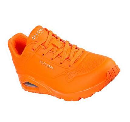 Zapatillas Skechers Uno - Night Shades Mujer Naranjas | CLI774L