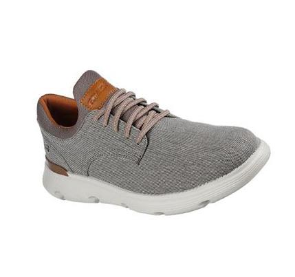 Zapatos Casuales Skechers Garza - Romano Hombre Marrones | CLI582B